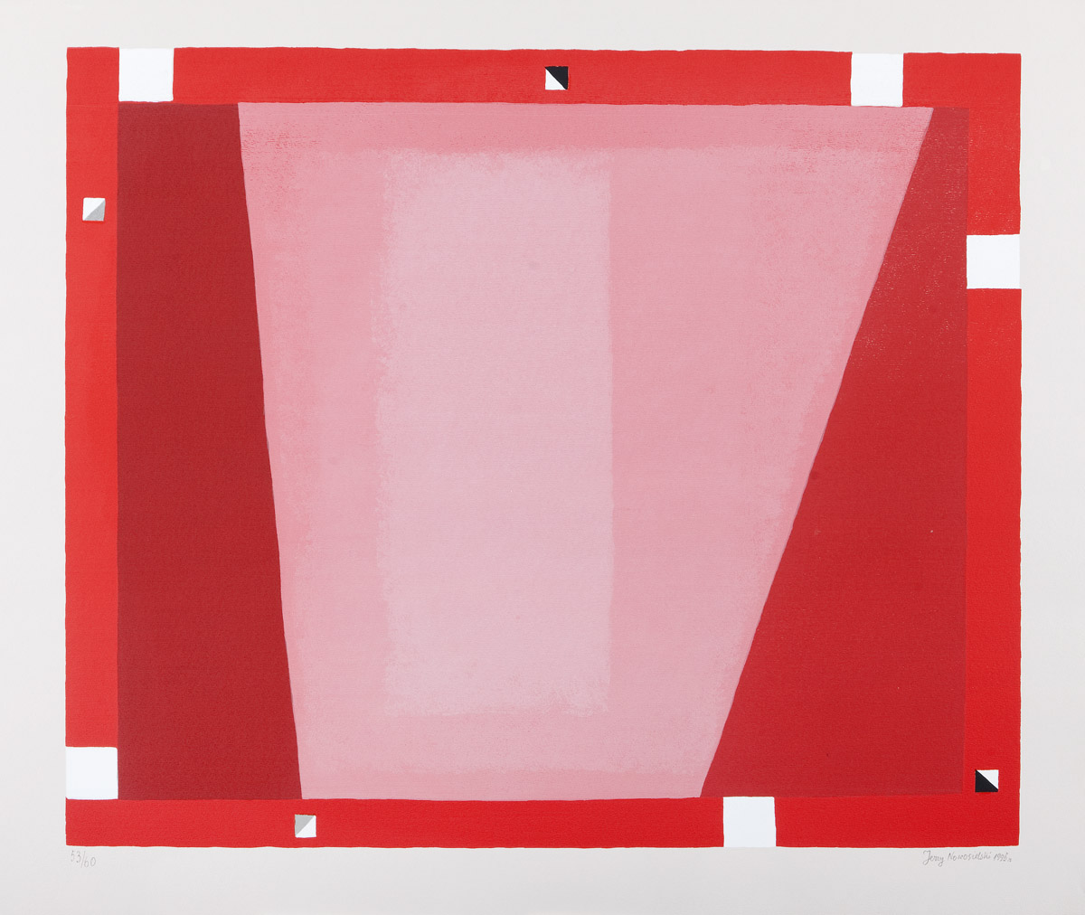 Abstrakcja czerwona, 1995 r.