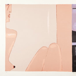 Akt na różowym tle, 1998 r.