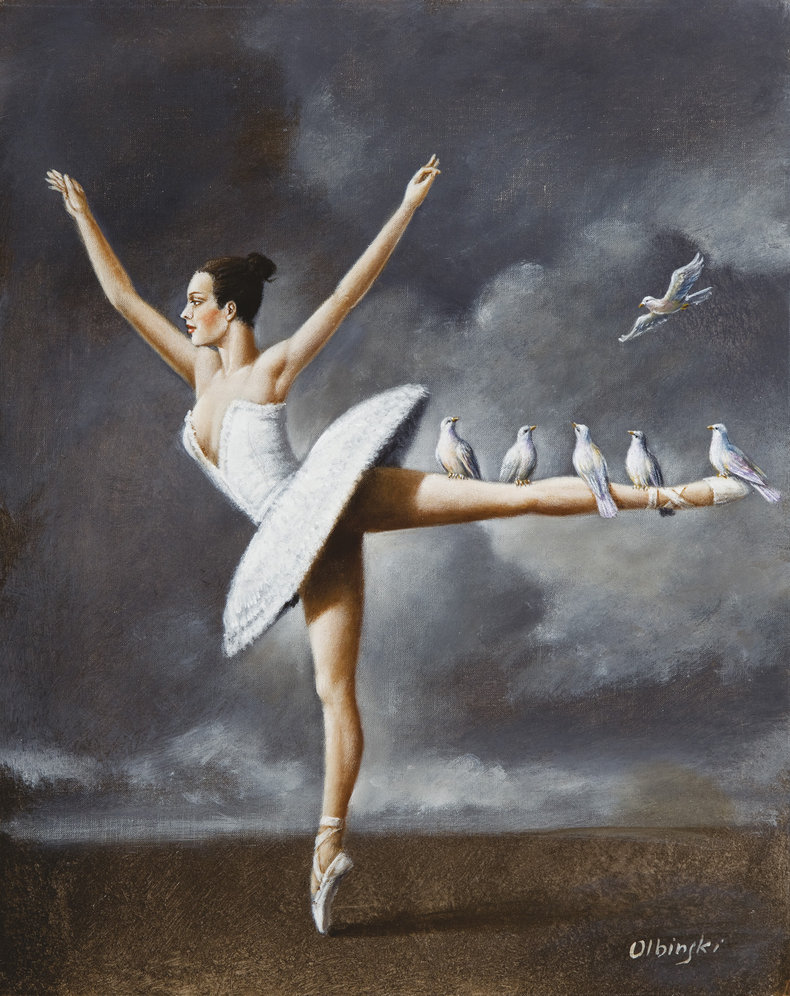 Primavera / olej i akryl