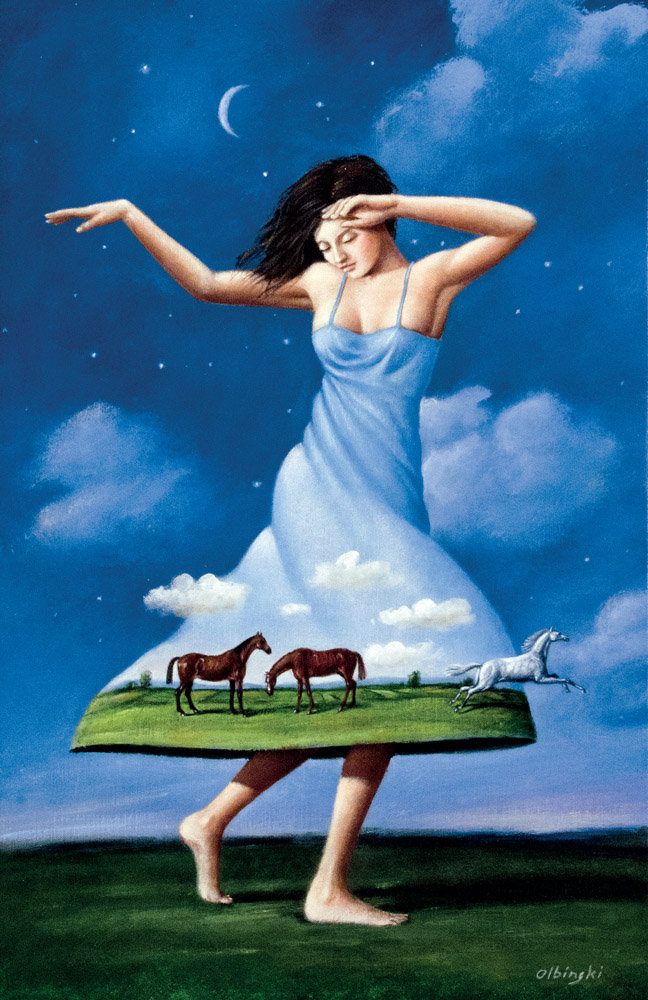 Tańcząca z końmi - inkografia