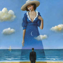 It Seemed Important at the Time / olej na płótnie