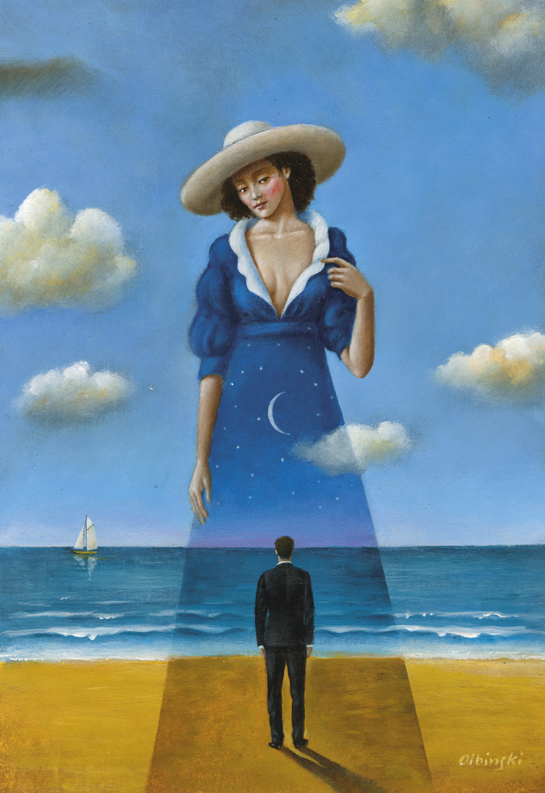 It Seemed Important at the Time / olej na płótnie