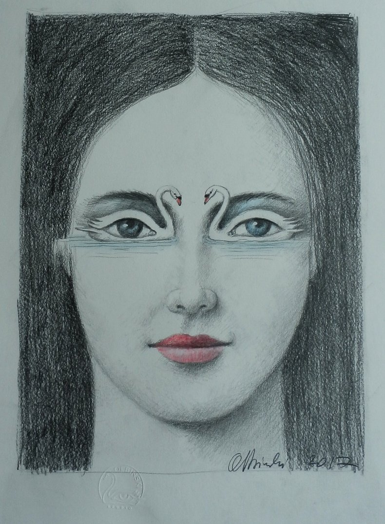 Kobieta - Łabędzie