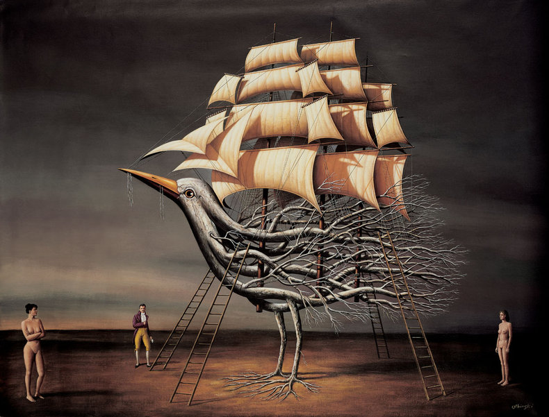 Ptasi żaglowiec - Inkografia