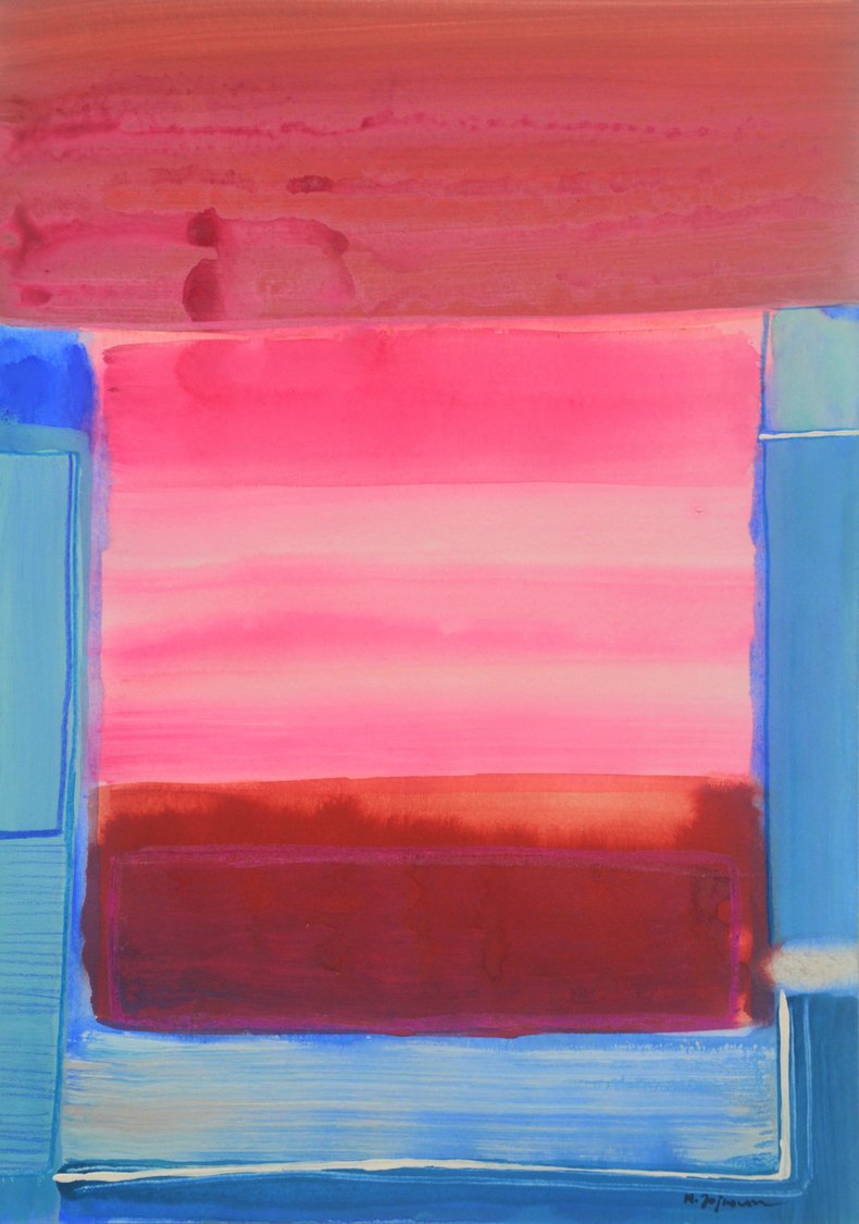 Abstrakcja akwarelowa 4