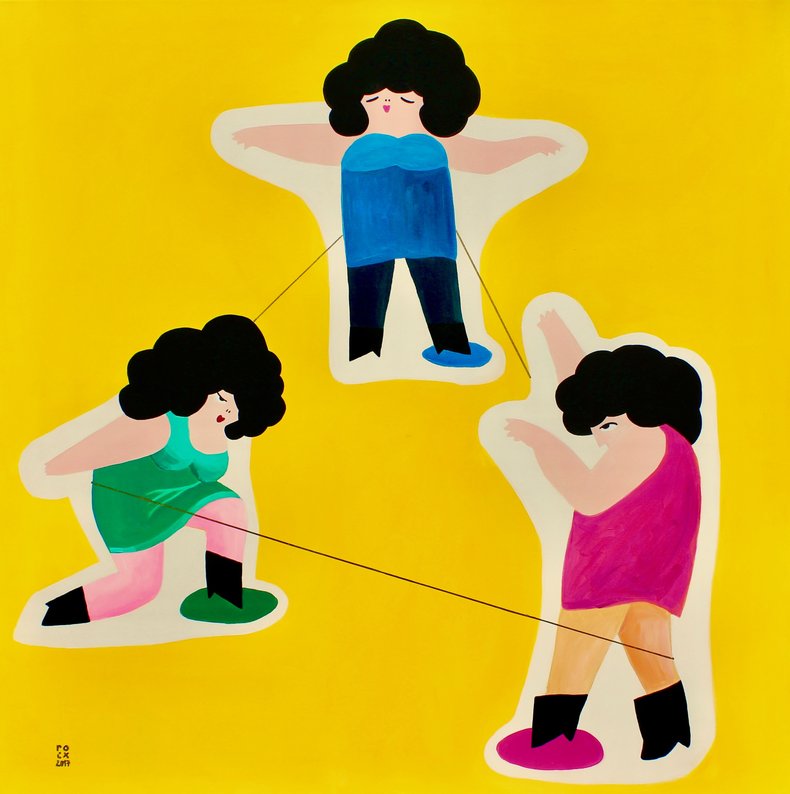 Taniec czyli gra w gumę