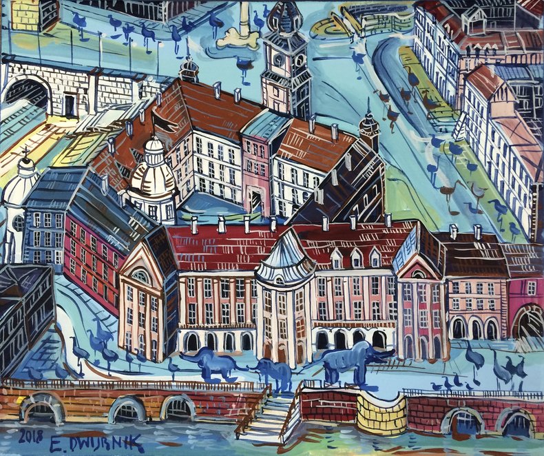 Plac Zamkowy od strony Wisły