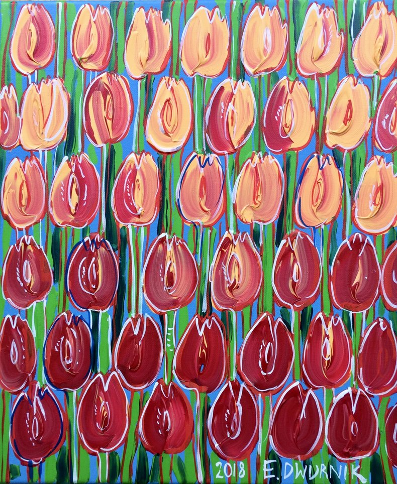 Czerwone tulipany II