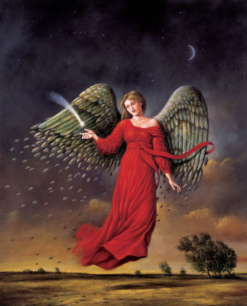 Jesienny anioł - Inkografia