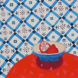 Martwa natura z granatami