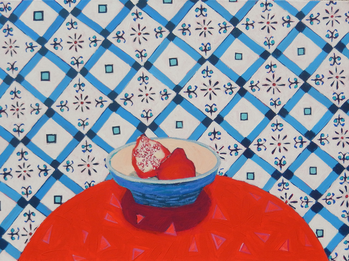 Martwa natura z granatami