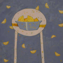 Martwa natura z cytrynami