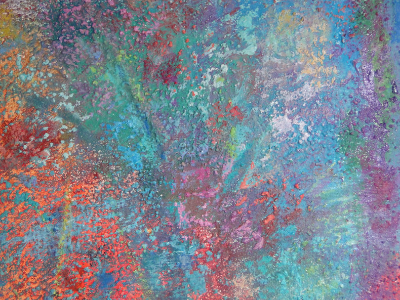 Samotny jesienny liść