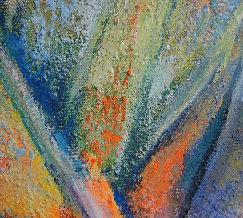 Samotny jesienny liść