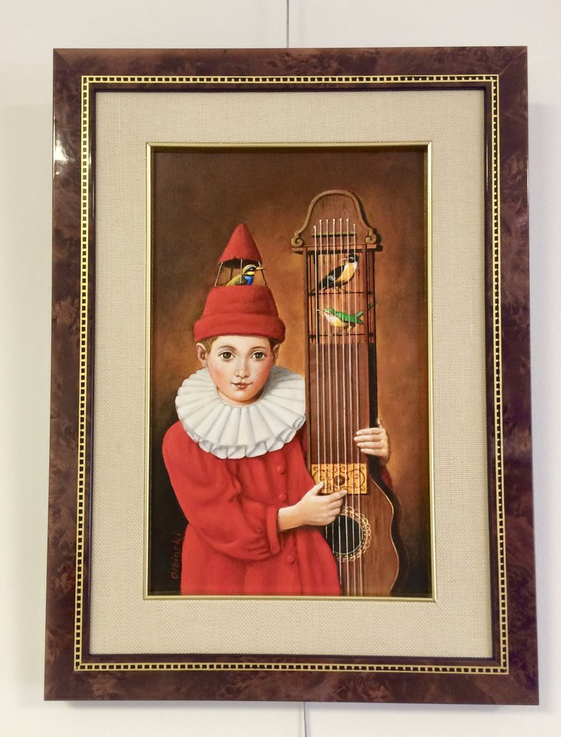 Lullaby / olej i akryl na płótnie