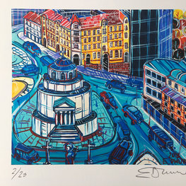 Plac Trzech Krzyży - Inkografia