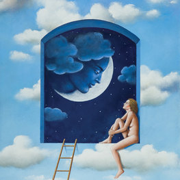 Logic of desire/ olej i akryl na płótnie