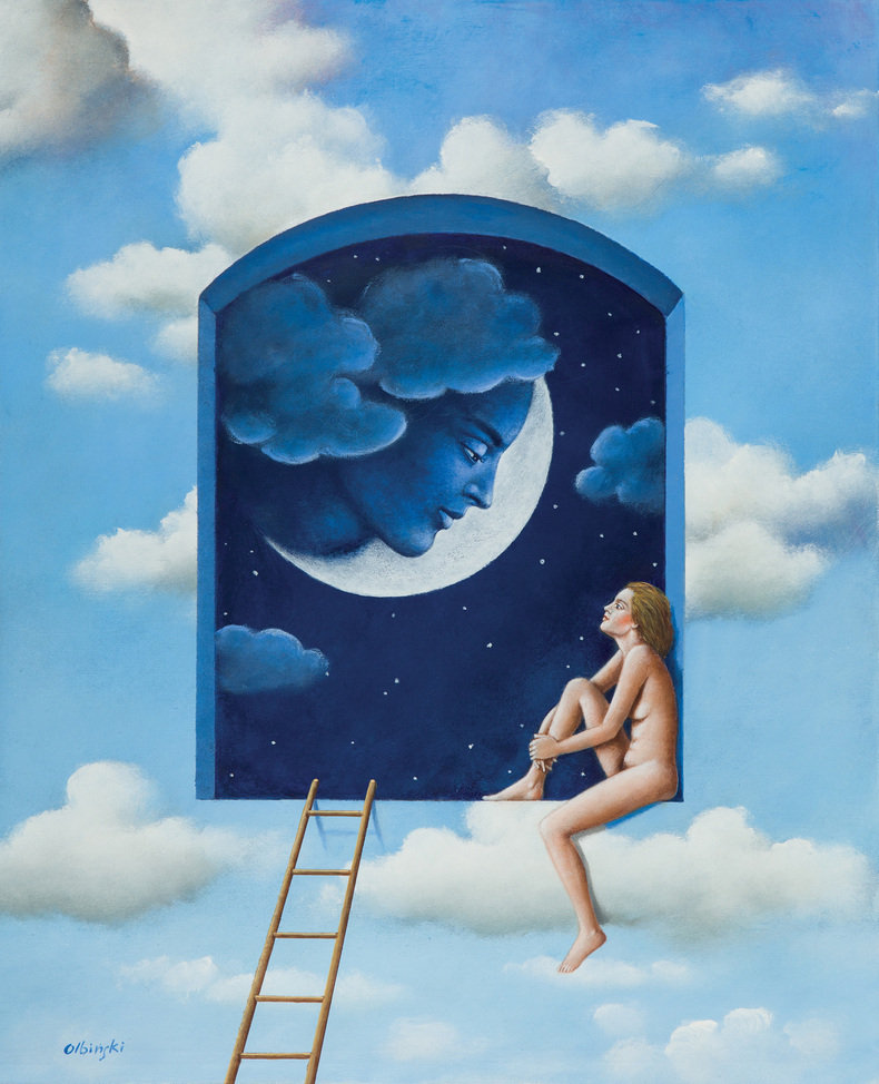 Logic of desire/ olej i akryl na płótnie