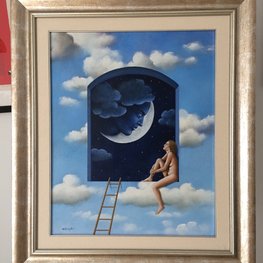 Logic of desire/ olej i akryl na płótnie