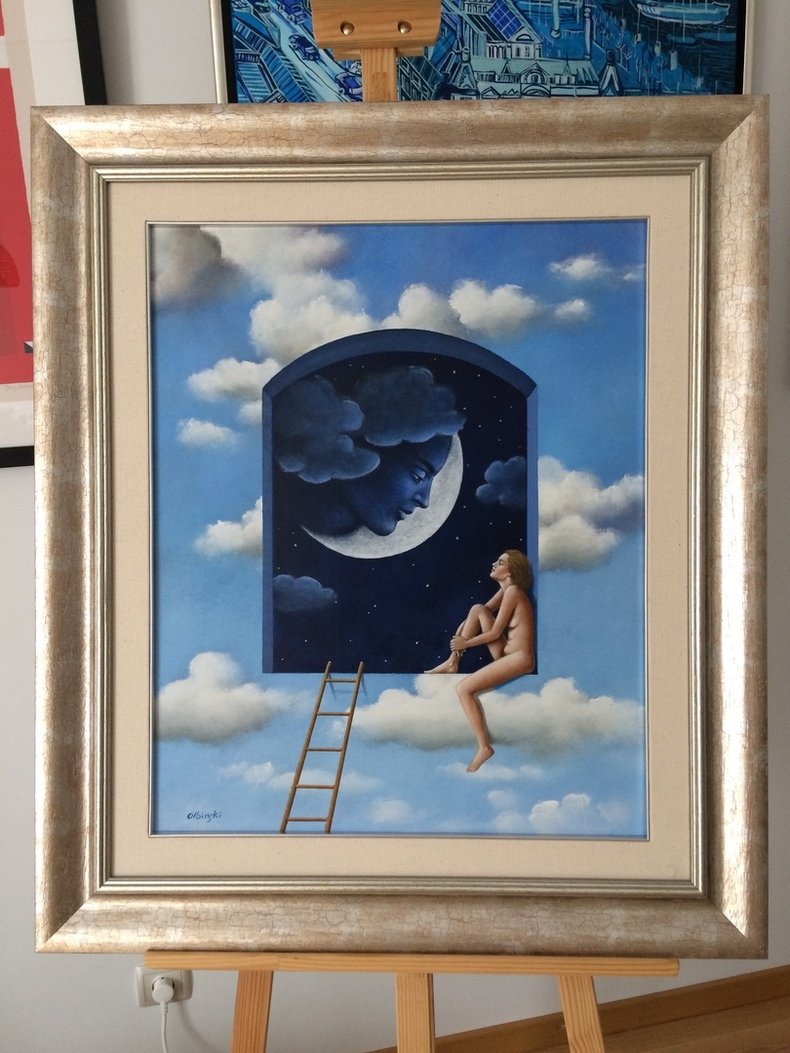 Logic of desire/ olej i akryl na płótnie