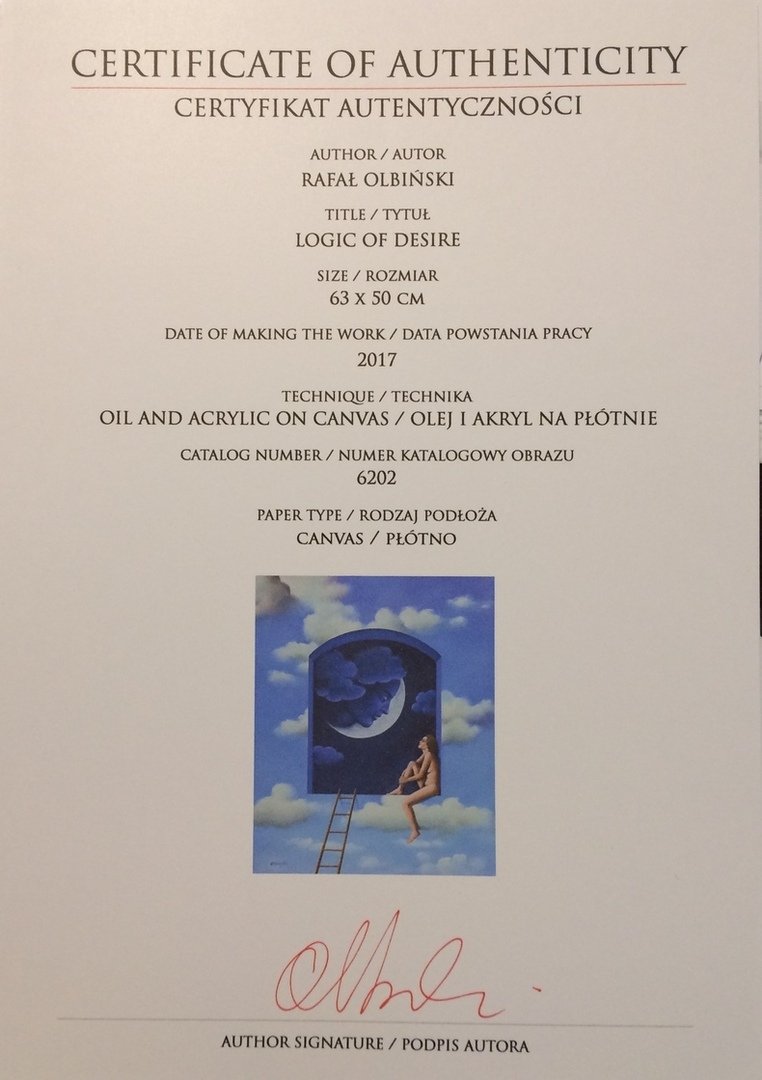 Logic of desire/ olej i akryl na płótnie