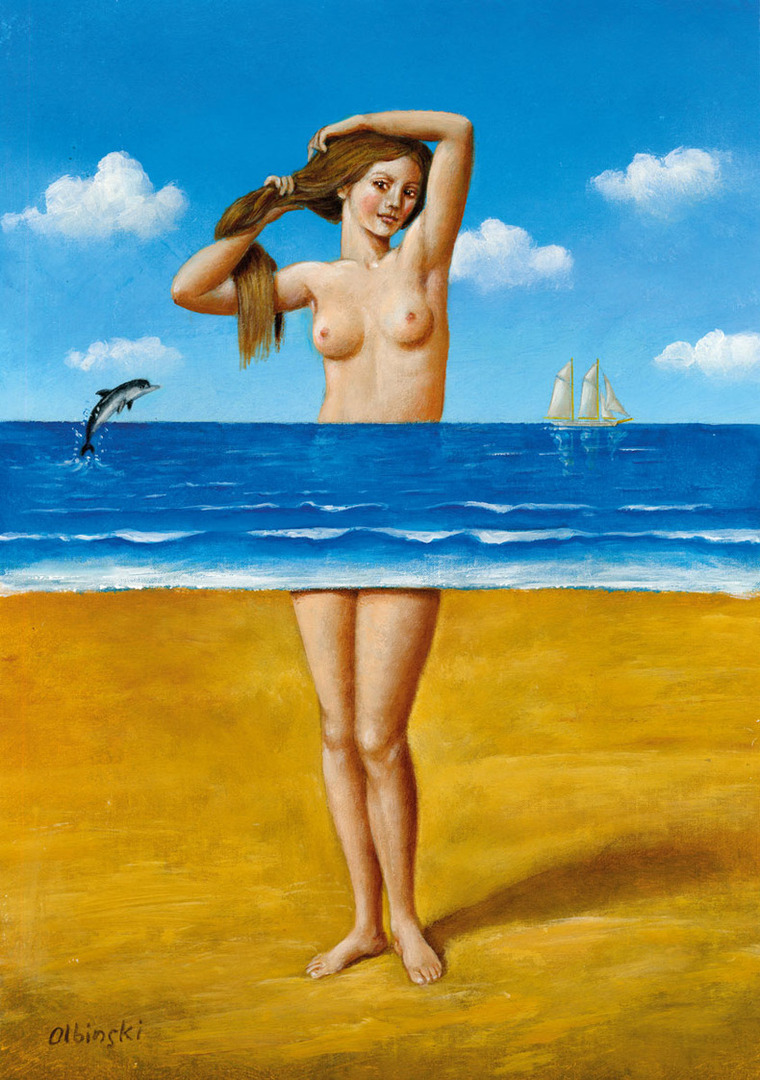 Memories of Endless Summer / olej i akryl na płótnie