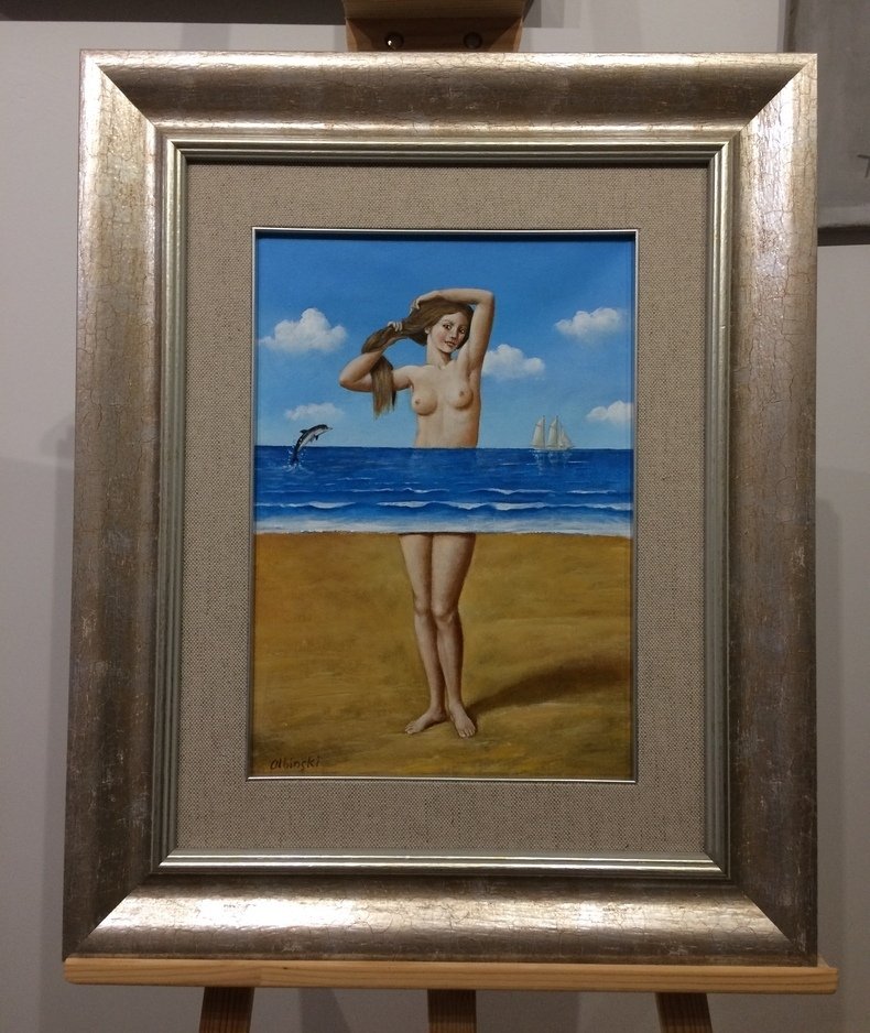 Memories of Endless Summer / olej i akryl na płótnie