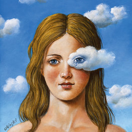 Petit Tristesse / akryl na płótnie