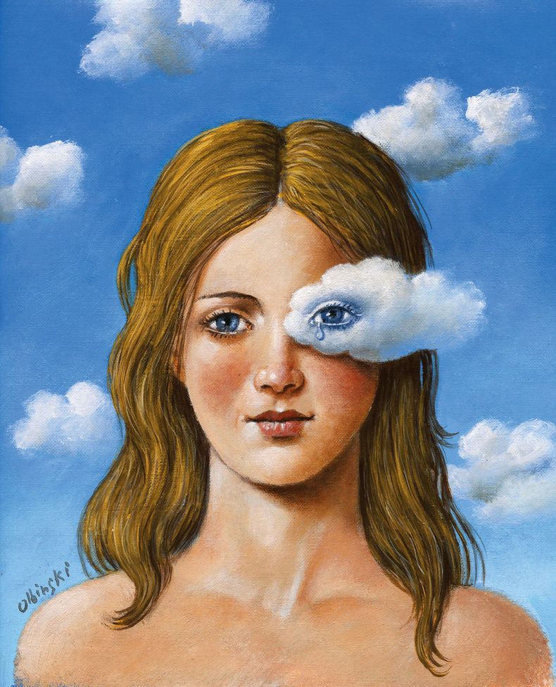 Petit Tristesse / akryl na płótnie