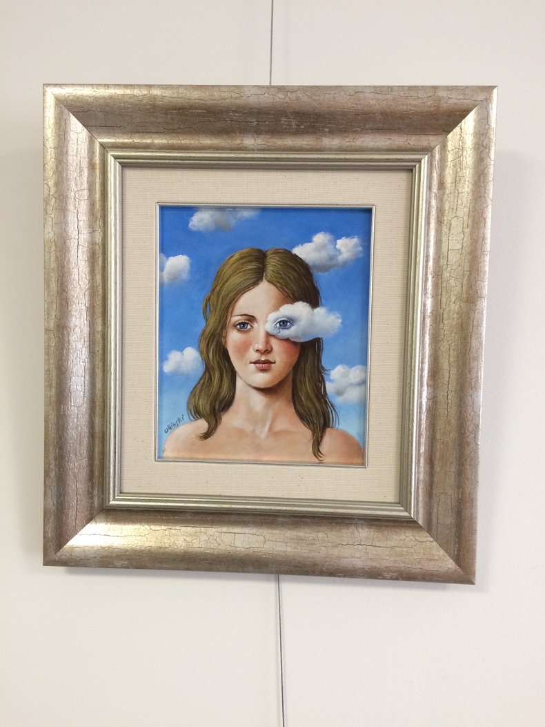 Petit Tristesse / akryl na płótnie