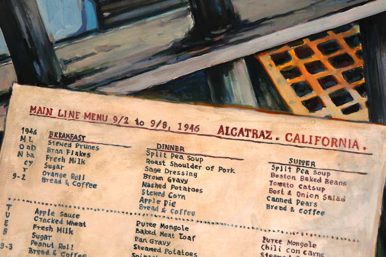 Alcatraz, room service