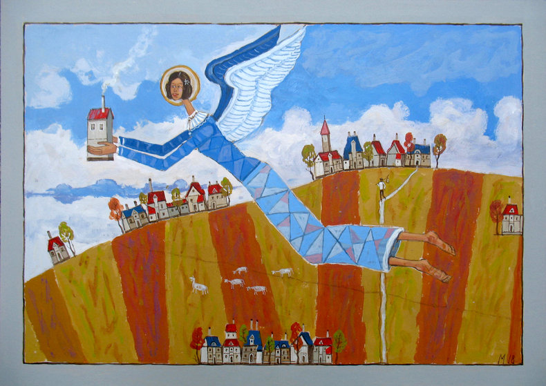 Z cyklu "Niebieski anioł"