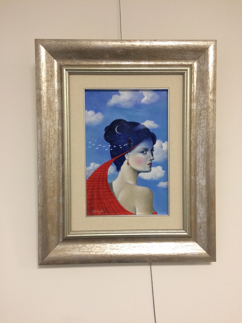 Somewhere in time / akryl na płótnie