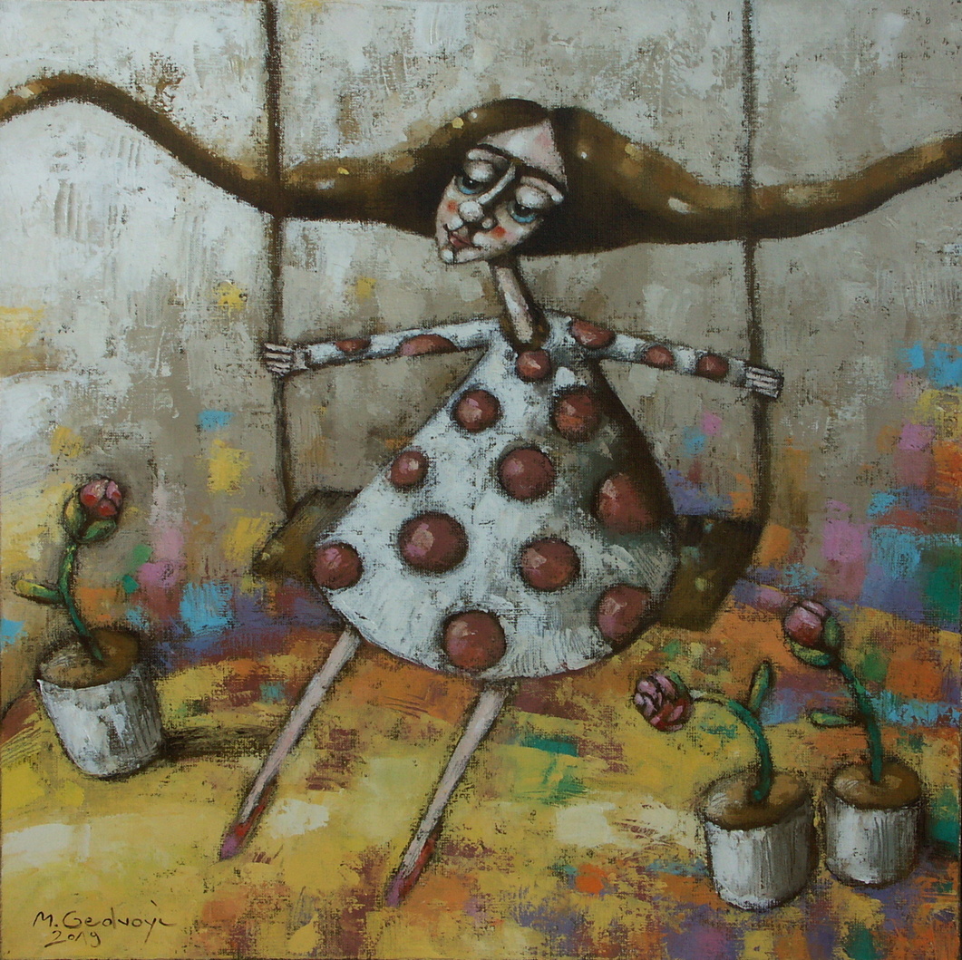 W różanym ogrodzie