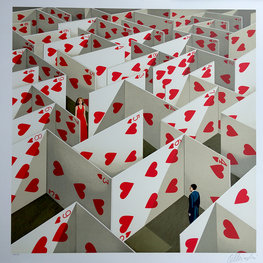 Iluzoryczna specyfika losowych komplementów - litografia