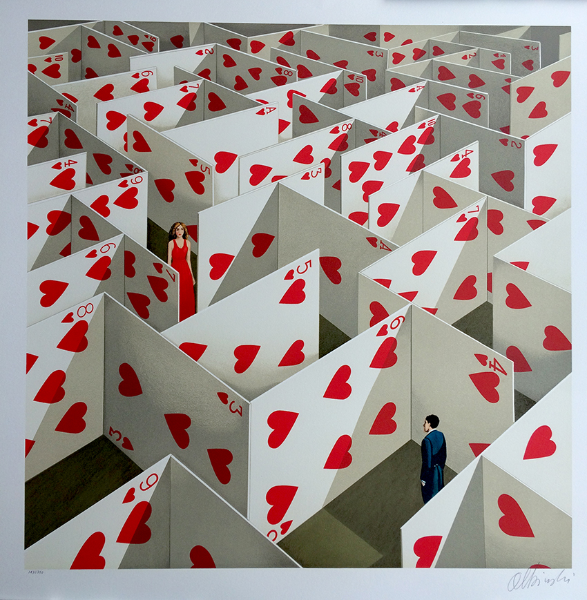 Iluzoryczna specyfika losowych komplementów - litografia