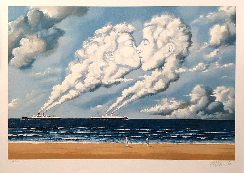 Charyzmatyczny impuls - litografia