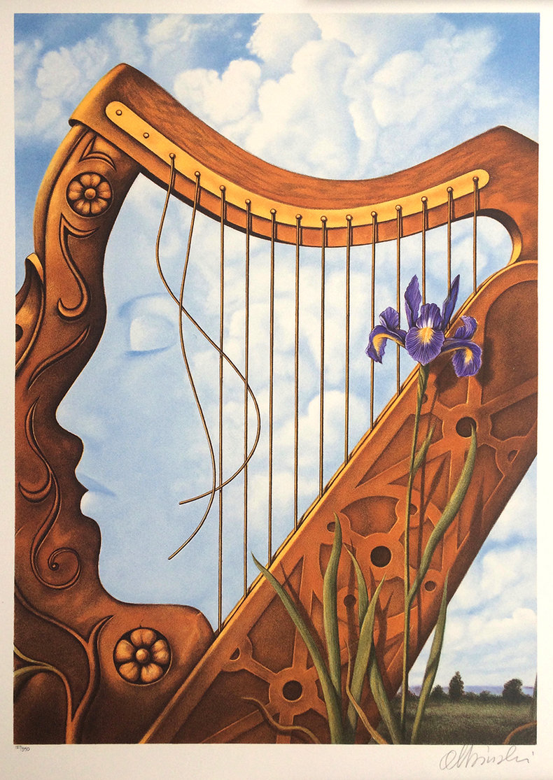 Nostalgia w zwolnionym tempie - litografia