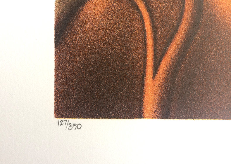 Nostalgia w zwolnionym tempie - litografia