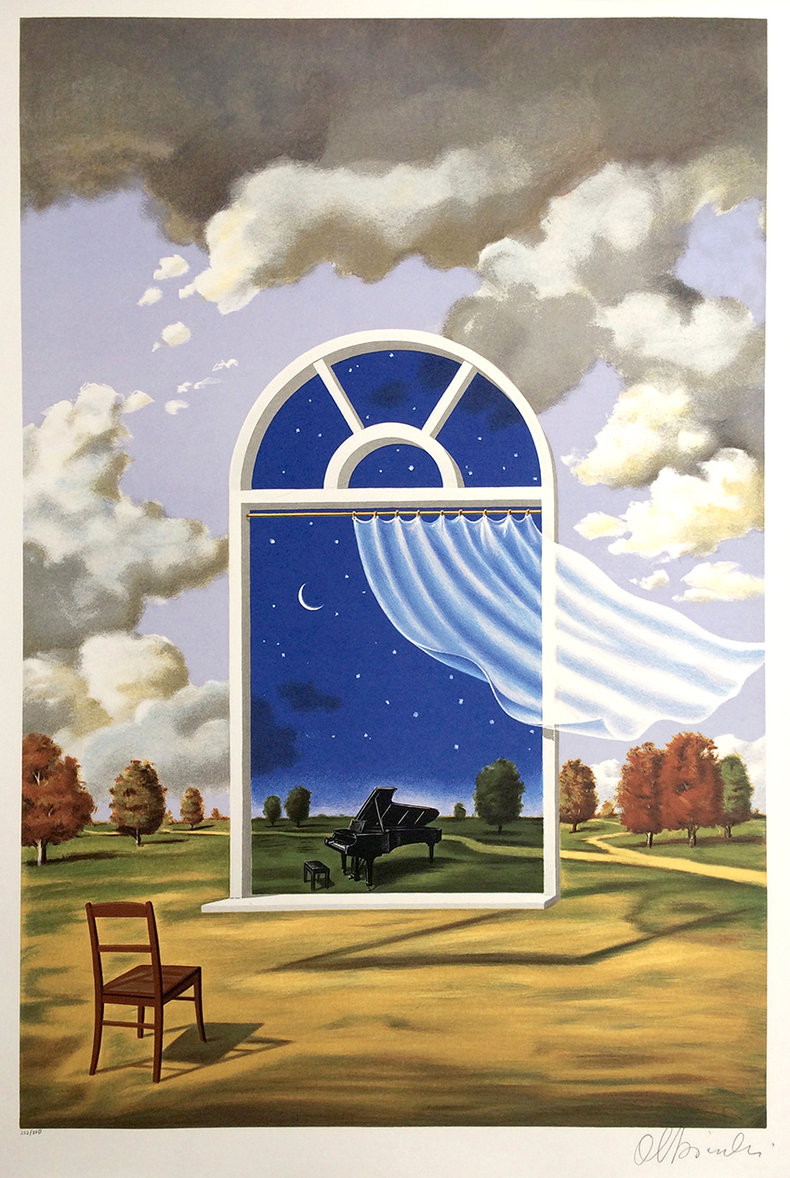 Nokturn e-dur - litografia