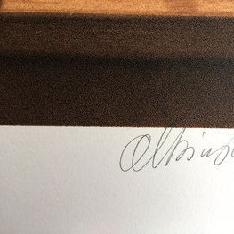 Kalendarz wczorajszych życzeń - litografia