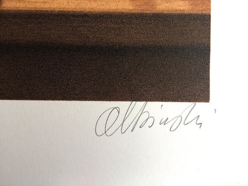 Kalendarz wczorajszych życzeń - litografia