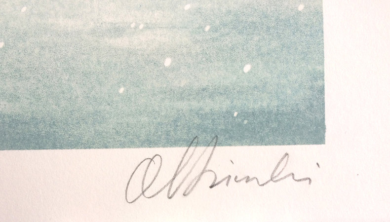 Magiczna przezroczystość czasu - litografia