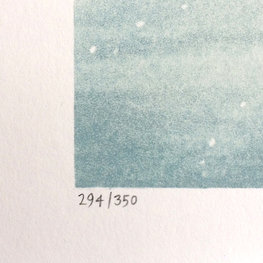 Magiczna przezroczystość czasu - litografia