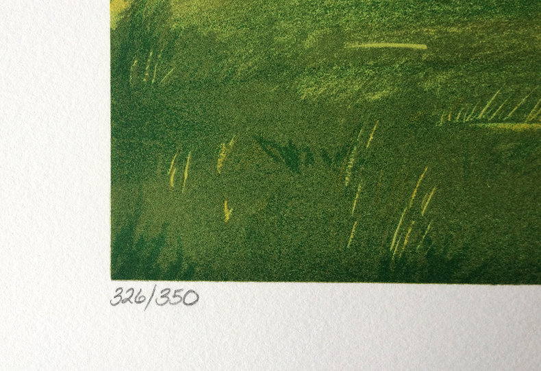 Letnie małżeństwo - litografia