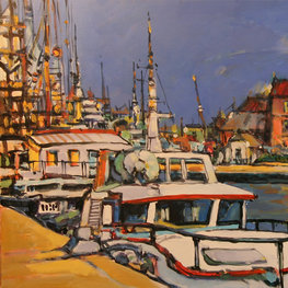 Port rybacki w Ustce