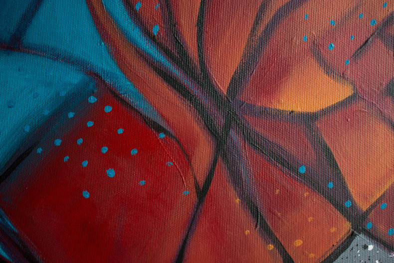 Pustynny zachód słońca