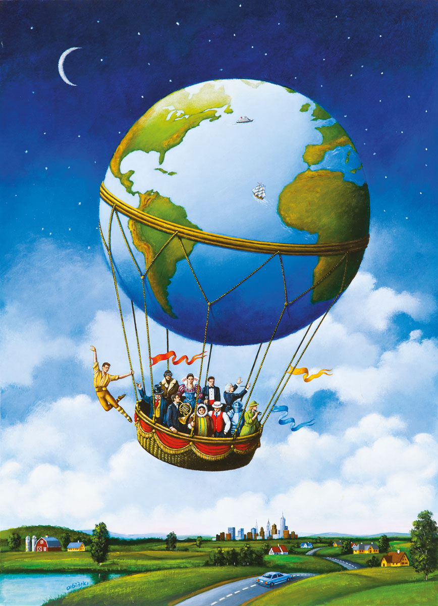 Around the World - Inkografia