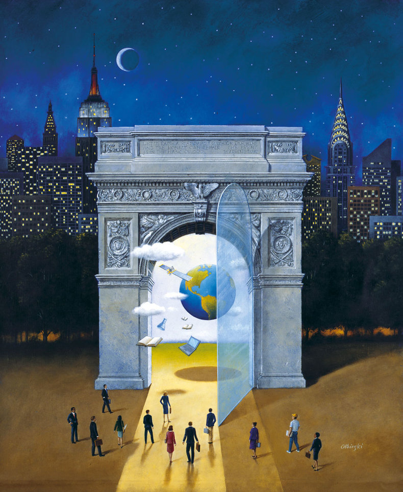 Washington Square Park - New York - Inkografia