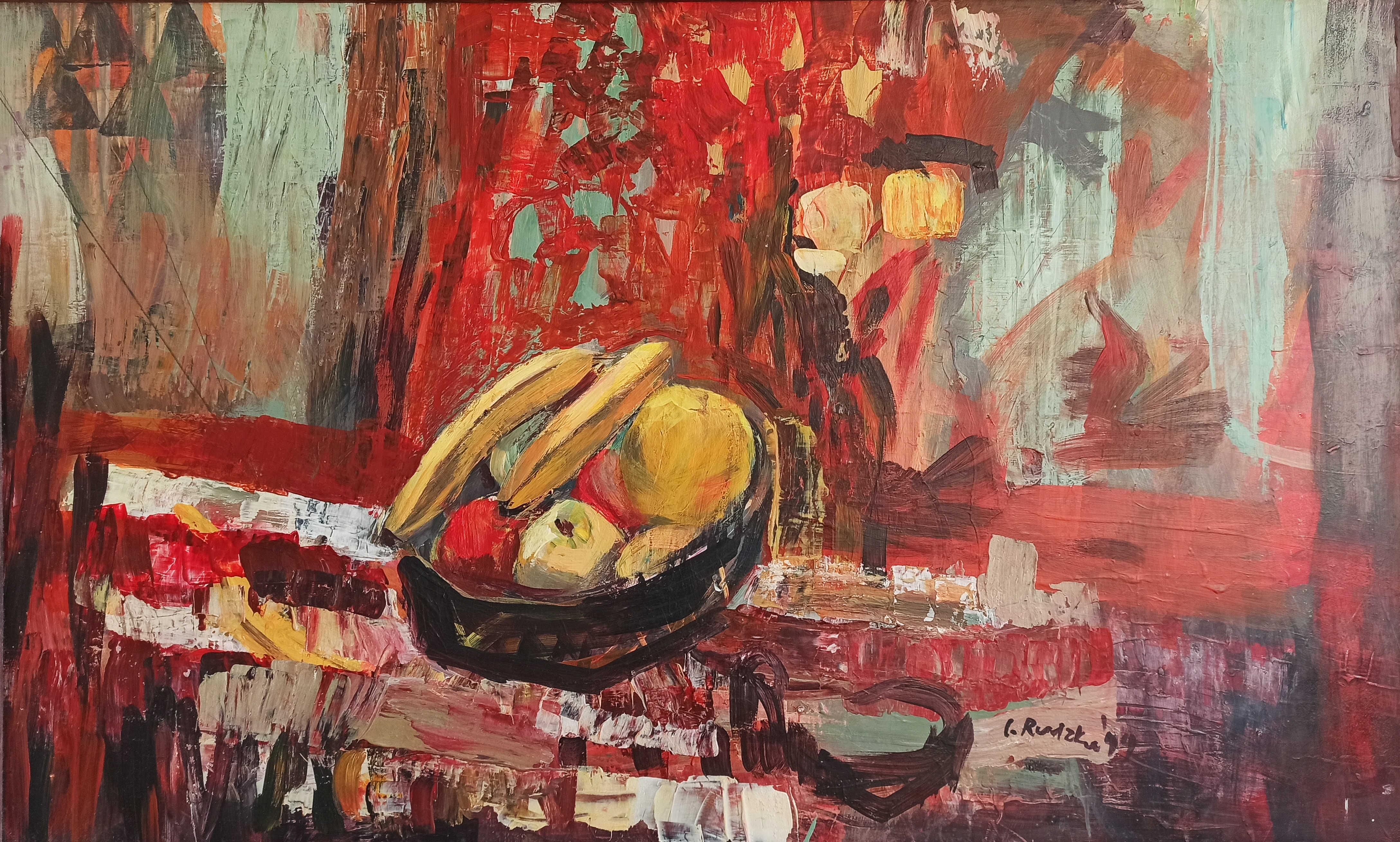 Martwa natura z owocami